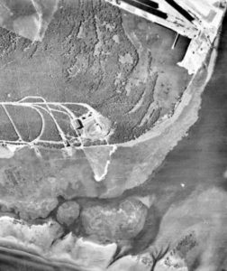 uit de TARA archieven - luchtfoto van de thuisbasis van de Duitse raketten